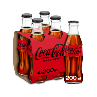 Coca-Cola Zero Zuccheri 4x200ml