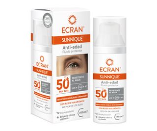 Protector Solar Sunnique Anti-Arrugas Spf50+ Ecran 50Ml