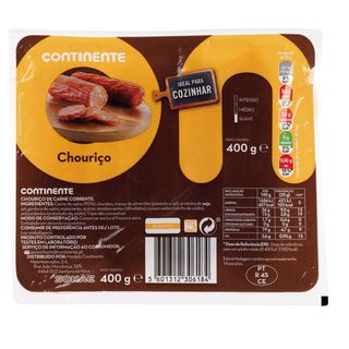 Chouriço Corrente Continente (emb. 400 gr)