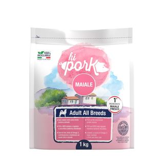 Hi pork adult all breeds maiale fresco 1kg