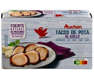 Tacos De Pota Al Ajillo Auchan 72Gr