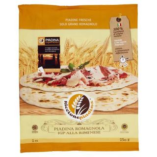 Riccionepiadina Piadina Romagnola IGP alla Riminese 2 pz 250 g