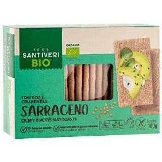 Tostadas Trigo Sarr.Bio Santiv.100G