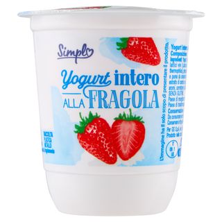Simpl Yogurt Intero alla Fragola 150 g