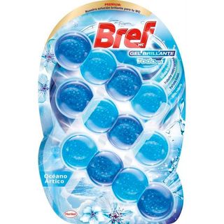 Limpiador Wc Gel Brillante Océano Bref, Pack 3 Uds. (25872169)