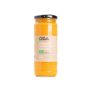Crema Zanahoria/Cúrcuma Carlota Eco 450 Gr.