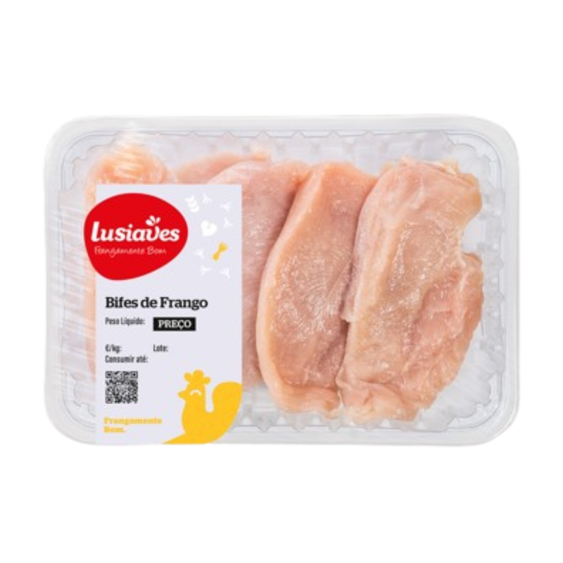 Lusiaves Bifes de Frango Aprox 500g