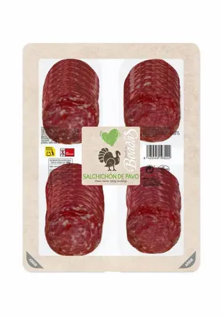 Salchichon Pavo Boadas P-4X 30Gr