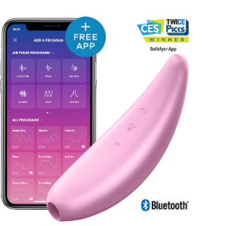Satisfyer CURVY 3+, succión sónica por app móvil (4001890)