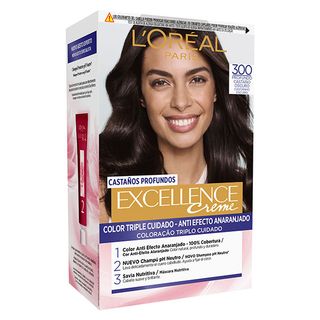 Tinte Castaño Oscuro N.3.00 Excellence, Caja 1 Ud. (3600523573370)