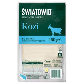 Światowid Ser Kozi w plastrach, 160 g