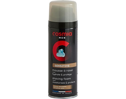 ESPUMA COSMIA MEN BARBEAR PELES SENSÍVEIS 200ML
