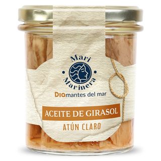 Atún Claro En Aceite De Girasol Dia Mari Marinera Frasco 228 G