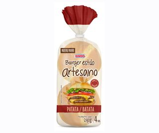 Pan Burguer Artesano Patata Bimbo 4 Uds 290 G