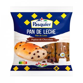 Pan De Leche Pepitas Pasquier 210 Gr.