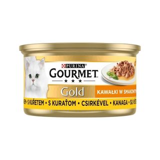 Purina Gourmet Gold Mokra Karma dla kota z kurczakiem 85 g