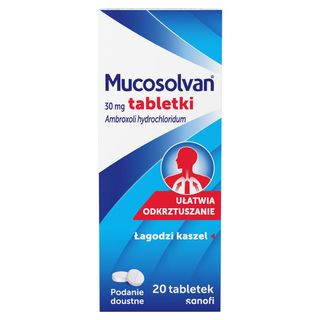 Mucosolvan 30 mg 20 tabletek