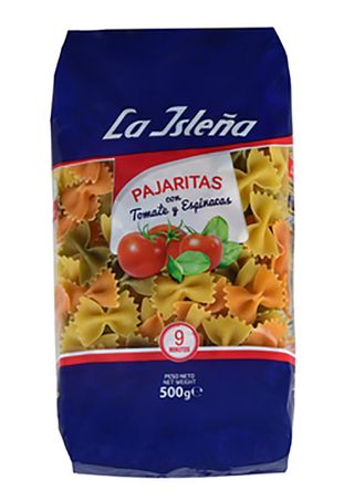 La Isleña macarrones pajaritas vegetales 500 g