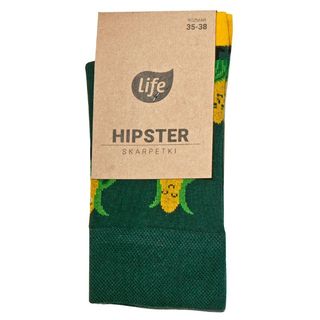 Life Skarpetki Hipster Wzór Kukurydza Rozm. 43-46