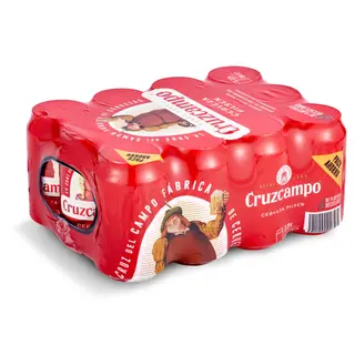 Cerveza Cruzcampo Pack 12 X 33 Cl