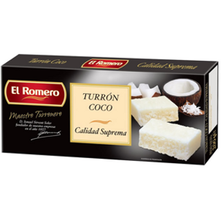 Turron Coco 200g El Romero