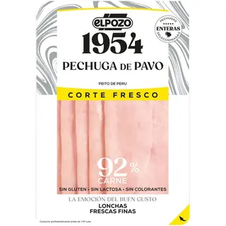Elpozo 1954 Pechuga De Pavo Lonchas 120 G