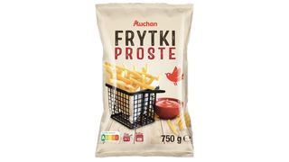 Auchan - Frytki proste - 750 g