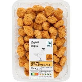 Chispas De Pollo Crujientes Aldelis, Bandeja 400 G