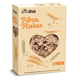 Cereales Fibra Flakes Dia Vital Caja 375 Gr.
