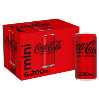 Coca-Cola Zero Pack 6 Uds. 20Cl.