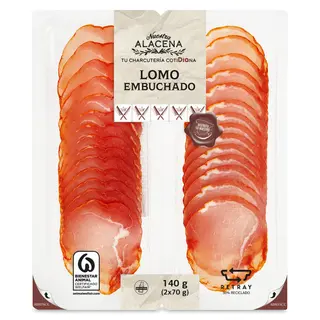 Lomo Embuchado Dia Nuestra Alacena 2 X 70 G