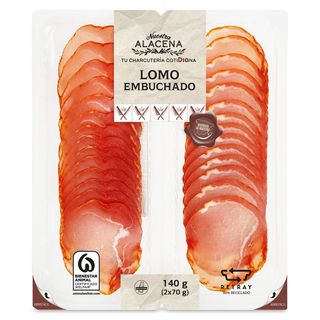 Lomo Embuchado Nuestra Alacena De Dia Bandeja 2 X 70 G