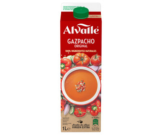 Gazpacho Receta Original  Ingredientes 100% Naturales Alvalle 1 L