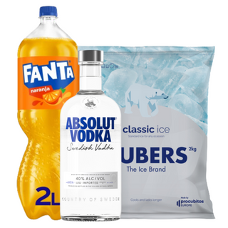 Pack Absolut Naranja