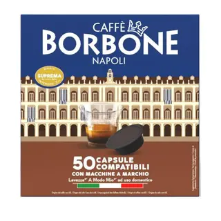 Caffè Borbone Suprema Caps Compatibili A Modo Mio 50pz