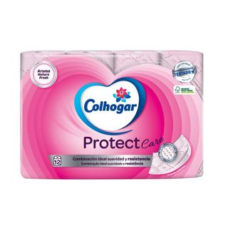 Papel Higiénico Colhogar Protect Paquete 12 Uds (180567)