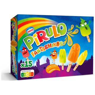 Nestlé helado pirulo fantasmikos pack 15 uds