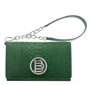 Batycki Etui na telefon i karty Pyton zielony