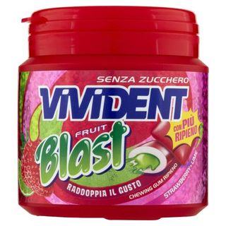Vivident Fruit Blast Strawberry Lime 108 G - 128184