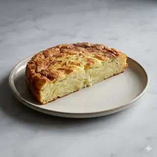 Torta Di Patate - Metà