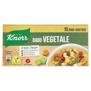 Knorr Dado Vegetale 10 Dadi 100 G - 507335