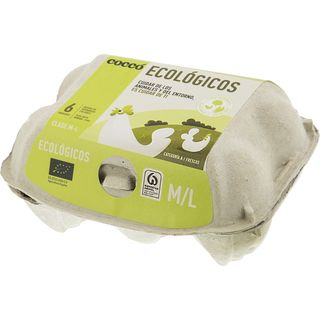 Huevos Ecológicos M-L, Paquete 0,50 Docenas