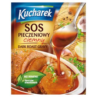 Kucharek - Sos pieczeniowy, do pieczeni ciemny - 28 g