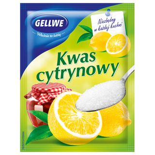 Gellwe Kwas cytrynowy, 3x20 g