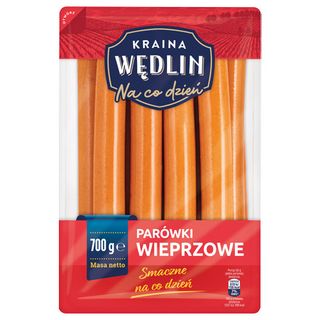 Kraina Wędlin Parówki wieprzowe, 700 g