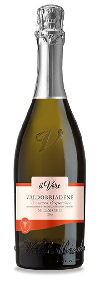 Prosecco superiore millesimato Valdobbiadene brut DOCG