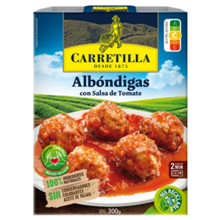 Albóndigas Con Tomate Carretilla 300Gr.