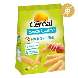Céréal Mini Grissini Senza Glutine 150g