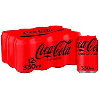 Coca-Cola Zero Azúcar 12x330ml Lata