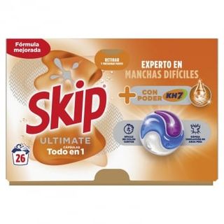 Detergente Con Poder Kh-7® Skip Ultimate 26 Lavados.